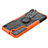 Funda Bumper Silicona y Plastico Mate Carcasa con Magnetico Anillo de dedo Soporte T09 para Samsung Galaxy S24 Plus 5G