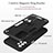 Funda Bumper Silicona y Plastico Mate Carcasa con Magnetico Anillo de dedo Soporte Y01B para Samsung Galaxy A32 4G