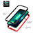 Funda Bumper Silicona y Plastico Mate Carcasa con Magnetico Anillo de dedo Soporte YB1 para Apple iPhone 14 Pro Max