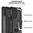 Funda Bumper Silicona y Plastico Mate Carcasa con Magnetico Anillo de dedo Soporte YF1 para Samsung Galaxy S10 Lite