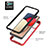 Funda Bumper Silicona y Plastico Mate Carcasa con Magnetico Anillo de dedo Soporte ZJ5 para Samsung Galaxy F02S SM-E025F