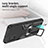 Funda Bumper Silicona y Plastico Mate Carcasa con Magnetico Anillo de dedo Soporte ZL1 para Samsung Galaxy F02S SM-E025F