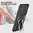 Funda Bumper Silicona y Plastico Mate Carcasa con Magnetico Anillo de dedo Soporte ZL1 para Samsung Galaxy S20 Plus