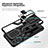 Funda Bumper Silicona y Plastico Mate Carcasa con Magnetico Anillo de dedo Soporte ZL1 para Samsung Galaxy S20 Plus