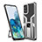 Funda Bumper Silicona y Plastico Mate Carcasa con Magnetico Anillo de dedo Soporte ZL1 para Samsung Galaxy S20 Plus