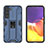 Funda Bumper Silicona y Plastico Mate Carcasa con Magnetico Soporte A03 para Samsung Galaxy S22 Plus 5G