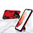 Funda Bumper Silicona y Plastico Mate Carcasa con Magnetico Soporte A04 para Samsung Galaxy S21 5G