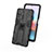 Funda Bumper Silicona y Plastico Mate Carcasa con Magnetico Soporte KC1 para Xiaomi Redmi Note 10 Pro Max