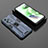 Funda Bumper Silicona y Plastico Mate Carcasa con Magnetico Soporte KC2 para Xiaomi Poco X5 5G