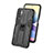 Funda Bumper Silicona y Plastico Mate Carcasa con Magnetico Soporte KC2 para Xiaomi Redmi Note 10 5G