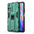 Funda Bumper Silicona y Plastico Mate Carcasa con Magnetico Soporte KC2 para Xiaomi Redmi Note 11T 5G