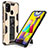 Funda Bumper Silicona y Plastico Mate Carcasa con Magnetico Soporte MQ1 para Samsung Galaxy M31 Prime Edition