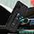 Funda Bumper Silicona y Plastico Mate Carcasa con Magnetico Soporte MQ1 para Samsung Galaxy Note 10 Lite