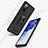 Funda Bumper Silicona y Plastico Mate Carcasa con Magnetico Soporte MQ1 para Samsung Galaxy S20 FE 4G