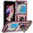 Funda Bumper Silicona y Plastico Mate Carcasa con Magnetico Soporte MQ2 para Samsung Galaxy Z Flip5 5G