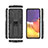 Funda Bumper Silicona y Plastico Mate Carcasa con Magnetico Soporte para Samsung Galaxy A82 5G
