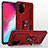 Funda Bumper Silicona y Plastico Mate Carcasa con Magnetico Soporte para Samsung Galaxy S20 Plus