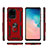 Funda Bumper Silicona y Plastico Mate Carcasa con Magnetico Soporte para Samsung Galaxy S20 Ultra 5G