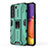 Funda Bumper Silicona y Plastico Mate Carcasa con Magnetico Soporte para Samsung Galaxy S23 Plus 5G