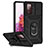 Funda Bumper Silicona y Plastico Mate Carcasa con Magnetico Soporte Q01W para Samsung Galaxy S20 FE 4G