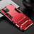 Funda Bumper Silicona y Plastico Mate Carcasa con Soporte A01 para Apple iPhone 15 Pro