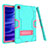 Funda Bumper Silicona y Plastico Mate Carcasa con Soporte A02 para Samsung Galaxy Tab A7 Wi-Fi 10.4 SM-T500