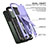 Funda Bumper Silicona y Plastico Mate Carcasa con Soporte A03 para Samsung Galaxy S21 5G