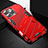 Funda Bumper Silicona y Plastico Mate Carcasa con Soporte A05 para Apple iPhone 13 Pro Max