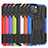 Funda Bumper Silicona y Plastico Mate Carcasa con Soporte A07 para Apple iPhone 14