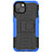 Funda Bumper Silicona y Plastico Mate Carcasa con Soporte A07 para Apple iPhone 14