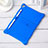 Funda Bumper Silicona y Plastico Mate Carcasa con Soporte H01 para Apple iPad 10.2 (2019)