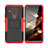 Funda Bumper Silicona y Plastico Mate Carcasa con Soporte JX1 para Nokia 5.4