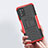 Funda Bumper Silicona y Plastico Mate Carcasa con Soporte JX1 para Nokia G100