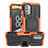 Funda Bumper Silicona y Plastico Mate Carcasa con Soporte JX1 para Nokia G400 5G