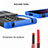 Funda Bumper Silicona y Plastico Mate Carcasa con Soporte JX1 para Sony Xperia 1 IV
