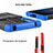 Funda Bumper Silicona y Plastico Mate Carcasa con Soporte JX1 para Sony Xperia 10 IV SOG07