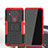 Funda Bumper Silicona y Plastico Mate Carcasa con Soporte JX2 para Nokia 5.4