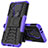 Funda Bumper Silicona y Plastico Mate Carcasa con Soporte JX2 para Nokia 5.4