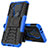 Funda Bumper Silicona y Plastico Mate Carcasa con Soporte JX2 para Nokia 5.4