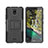 Funda Bumper Silicona y Plastico Mate Carcasa con Soporte JX2 para Nokia C100