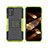 Funda Bumper Silicona y Plastico Mate Carcasa con Soporte JX2 para Nokia G100