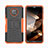 Funda Bumper Silicona y Plastico Mate Carcasa con Soporte JX2 para Nokia G300 5G