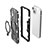 Funda Bumper Silicona y Plastico Mate Carcasa con Soporte K02C para Apple iPhone 14