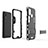 Funda Bumper Silicona y Plastico Mate Carcasa con Soporte KC1 para Samsung Galaxy M31 Prime Edition