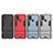 Funda Bumper Silicona y Plastico Mate Carcasa con Soporte KC1 para Samsung Galaxy M31 Prime Edition