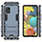 Funda Bumper Silicona y Plastico Mate Carcasa con Soporte KC1 para Samsung Galaxy M40S