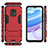 Funda Bumper Silicona y Plastico Mate Carcasa con Soporte KC1 para Xiaomi Redmi 10X Pro 5G