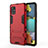 Funda Bumper Silicona y Plastico Mate Carcasa con Soporte KC2 para Samsung Galaxy M40S