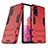 Funda Bumper Silicona y Plastico Mate Carcasa con Soporte KC3 para Samsung Galaxy S20 FE (2022) 5G