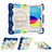 Funda Bumper Silicona y Plastico Mate Carcasa con Soporte L01 para Apple iPad 10.9 (2022)